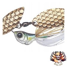 NEW Evergreen Spinnerbait D-Zone Fly Single Willow Leaf 1/4oz Ayu #01