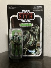 Star Wars 3.75  Vintage Collection VC43 Clone Commander Gree Carded UNPUNCHED