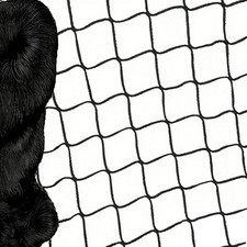 20mm Mesh Heavy Duty Bird Netting Garden Pond Fruit Tree Crop Protection Black
