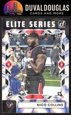 2025 Donruss #TES-NCO Nico Collins The Elite Series
