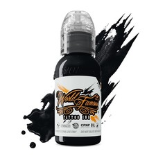 , Blackout Black Tattoo Ink - Professional Tattoo Ink with High Pigment Conte...