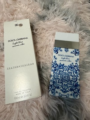 Dolce & Gabbana Light Blue Summer Vibes Eau de Toilette Spray 3.3 fl oz Tester