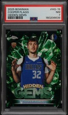 2025 BOWMAN HIDDEN GEMS #HG-19 COOPER FLAGG ROOKIE RC PSA 7