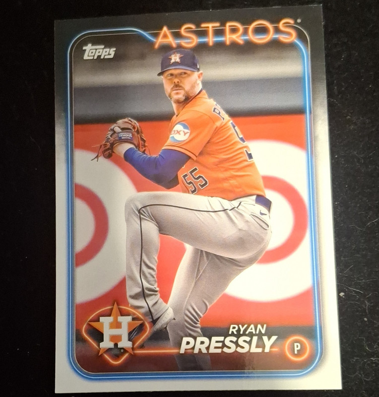 Topps 2024 Series 1 Baseball - Ryan Pressly #331 Houston Astros Base Set