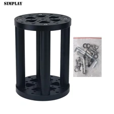 TeSeek MT-Max 200mm (7.9") Heavy-Duty EQ Mount Pier Extension (Black)