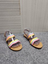 Cat Jack Girl Sandal 4 Multicolor Ankle Buckle Strap Open Front Casual Shoe