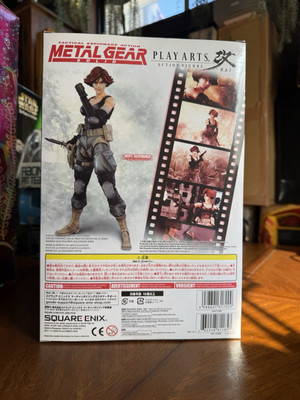 Play Arts Kai Metal Gear Solid MERYL SILVERBURGH Action Figure NEW