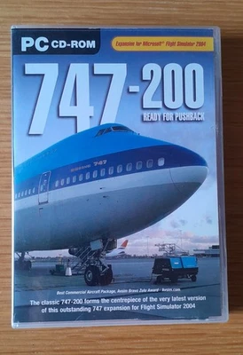 PC CD-ROM 747 200 Ready for Pushback Expansion for FS 2004 - Image 1 of 4