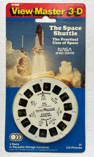 The Space Shuttle NASA 3d View-Master TYCO 4079 3 Reel Packet SEALED