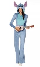 Spirit Halloween Lilo And Stitch Flare Jumpsuit Womens Adult Size Large 12-14