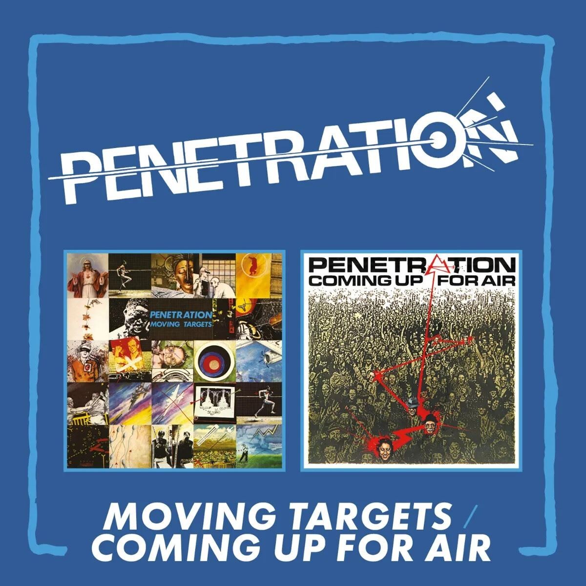 Penetration - Moving Targets/Coming Up for Air (Captain Oi!) 2CD Album
