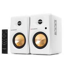 Active Bookshelf Speakers 80W Bluetooth 5.3