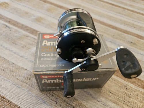 Moulinet De Pêche Abu Garcia Ambassadeur 2500C S Rocket - Occasion - Gunmetal Grey - Japon