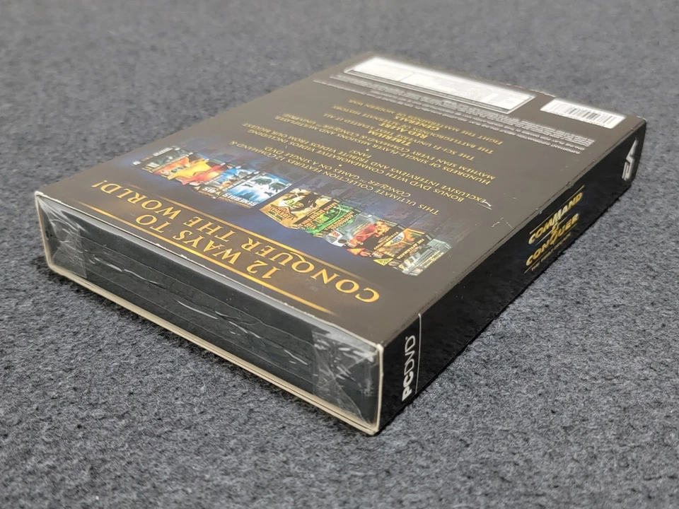 PC Computer COMMAND & CONQUER The First Decade SEALED NEW Windows Slip Cover - Image 4 of 4