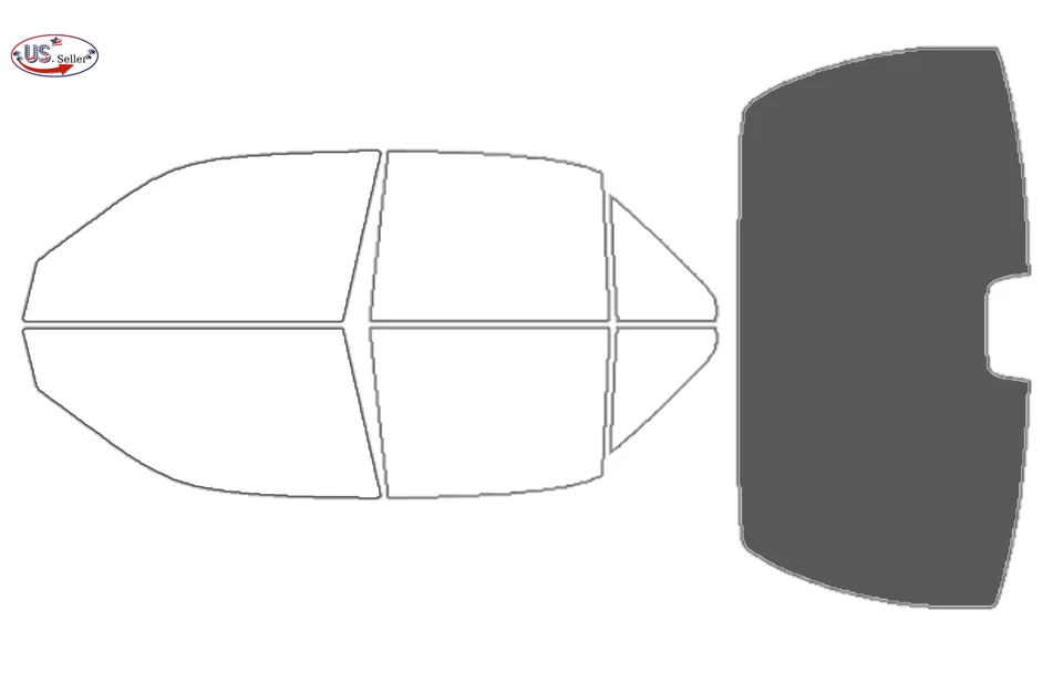 Kit de película de tinte de ventana de 2 capas precortada personalizada computarizada para Infiniti Q45 1997-2001 Foto 4 de 4