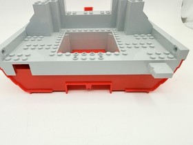 LEGO Pirate Ship Hull Parts Lot 7075 Bow Stern Middle Sections 2004 Redbeard