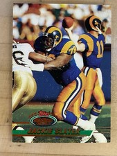 1993 Stadium Club Football Card #142 Jackie Slater