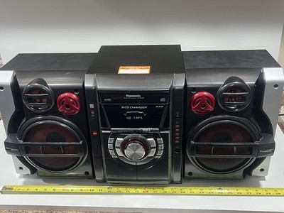 Panasonic SA-AK330 5 CD-AM/FM Dual Cassette Stereo Receiver With