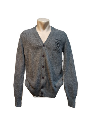 Replay men's button sweater size M  gray color