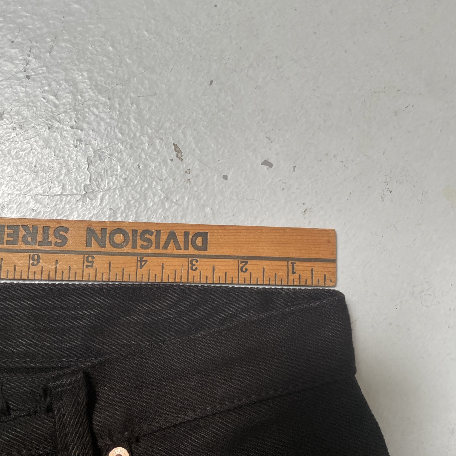 Iron Heart x Self Edge Black Overdyed Selvedge 21oz Denim Jeans Made Japan 30x30