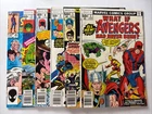 What If 3, 5, 6, 8, 12, 46 (Lot of 6) Spiderman Avengers Hulk Captain America