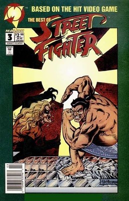 Best of Street Fighter, The #3 (Newsstand) FN; Malibu | Ferret - w/Bag+Board