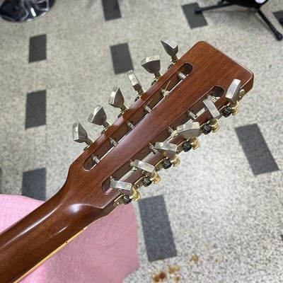 Acoustic Guitar Yamaki YW-80-12 Natural 12-string with Hard Case