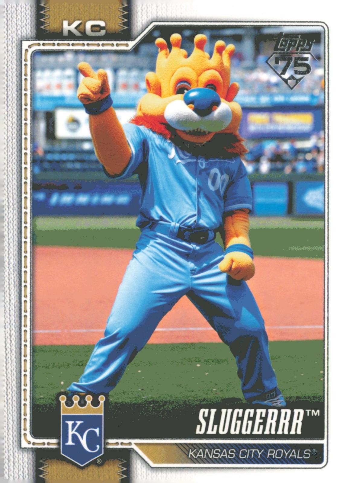 2026 Topps #M-9 Sluggerrr Mascots
