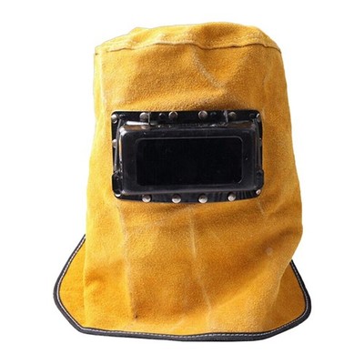Leder Schweißmaske mit Dual Lens Flip Design für verbesserten Schutz