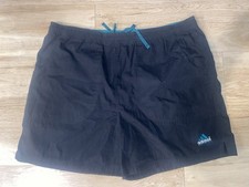 Vintage 90s ADIDAS Equipment Shorts XL Black Green