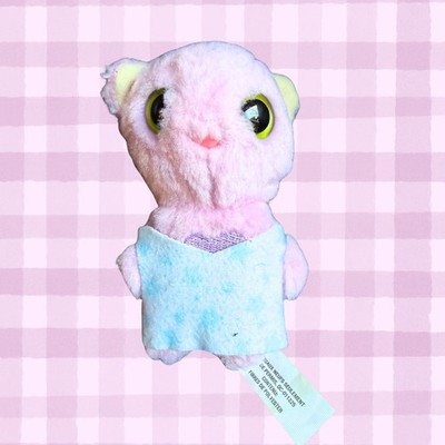 Scruff a Luvs Mini Plush Stuffed Animal, Pink Purple Bear, Moose Toys, 4 