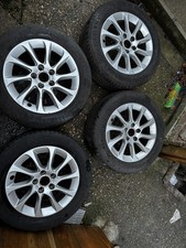 GENUINE Audi A3 8V Set Of 4 Alloy Wheels WITH TYRES 8V0601025BM 6.5Jx16 VAG 