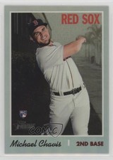 2019 Topps Heritage High Number Chrome Refractor /569 Michael Chavis 10fs