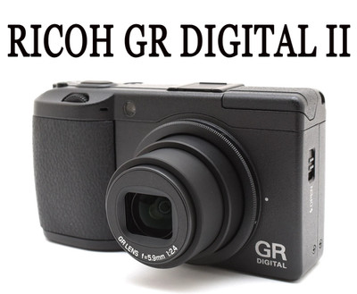 【現状品】RICOH GR DIGITAL II ブラック デジタルカメラ RICOH GR DIGITAL II 10.1MP Digital Camera English Language-95%new