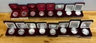 1979-1994 Canadian Silver Dollar Proof Commemorative Dollars - Date Run