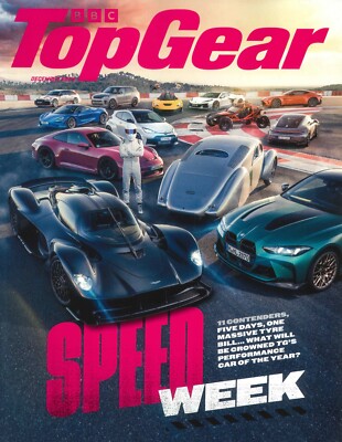 BBC Top Gear Magazine #390, Speed Week, MG Cyberster, BMW Z4, Aston, Dec 2024