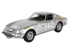 FERRARI 275 GTB #142 TOUR DE FRANCE & DISPLAY CASE 1/18 MODEL CAR BY BBR BBR1830