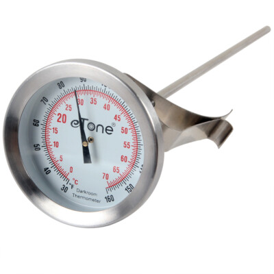 Darkroom Chemical Dial Thermometer with Wall Clip Film Processing  Develop UK