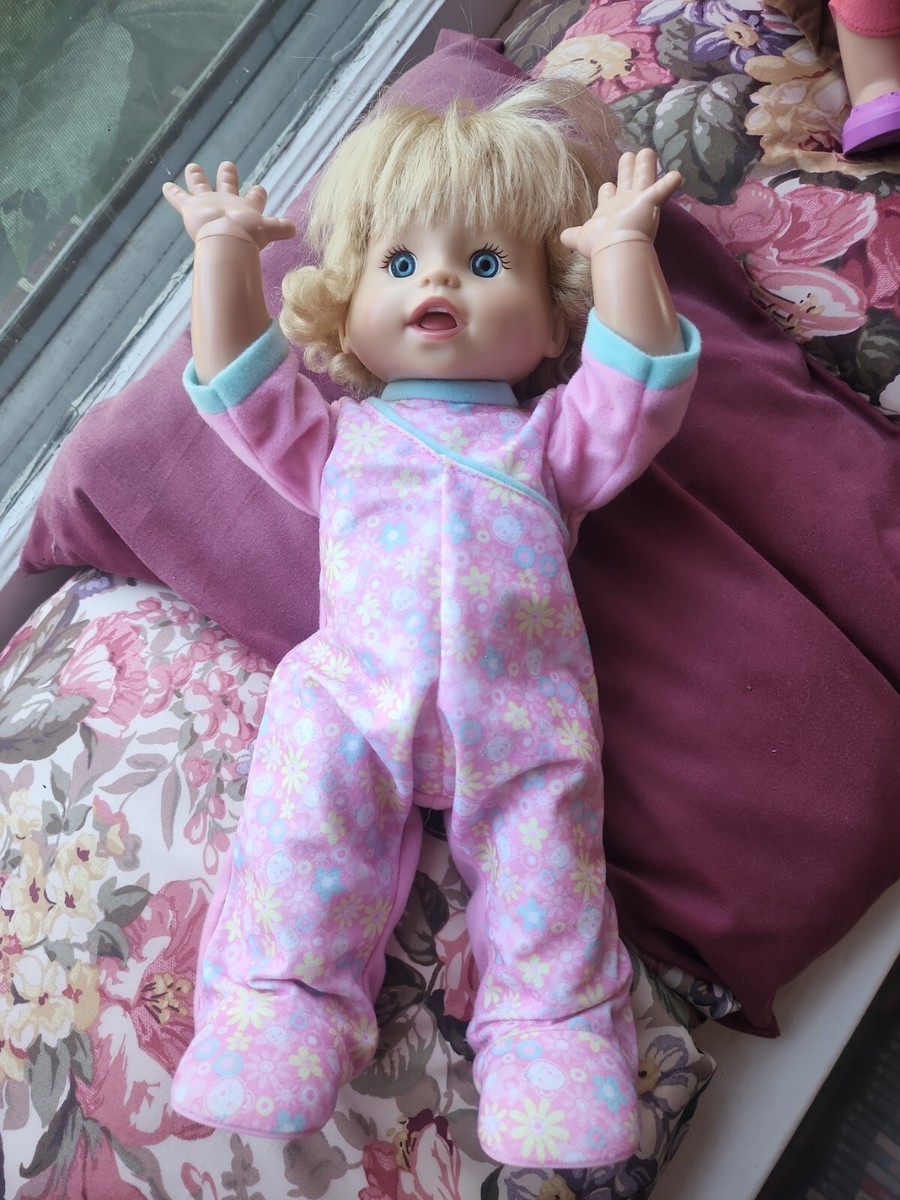 Walk And Giggle Interactive Baby Doll 2008 Mattel Fisher Price