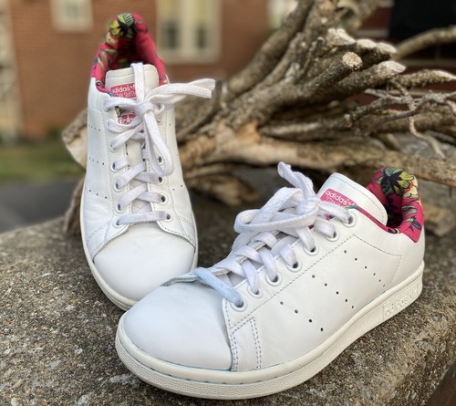 Adidas Stan Smith White-Pink Womens 