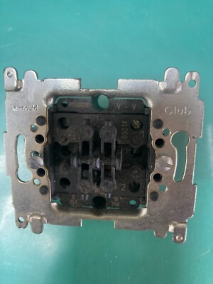 Interrupteur Double Va-et-vient Arnould CLUB 65002 - Pour Installation électrique - Vente à L'unité
