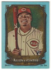 2024 ALLEN & GINTER SILVER PORTRAIT #71 NOELVI MARTE RC CINCINNATI REDS