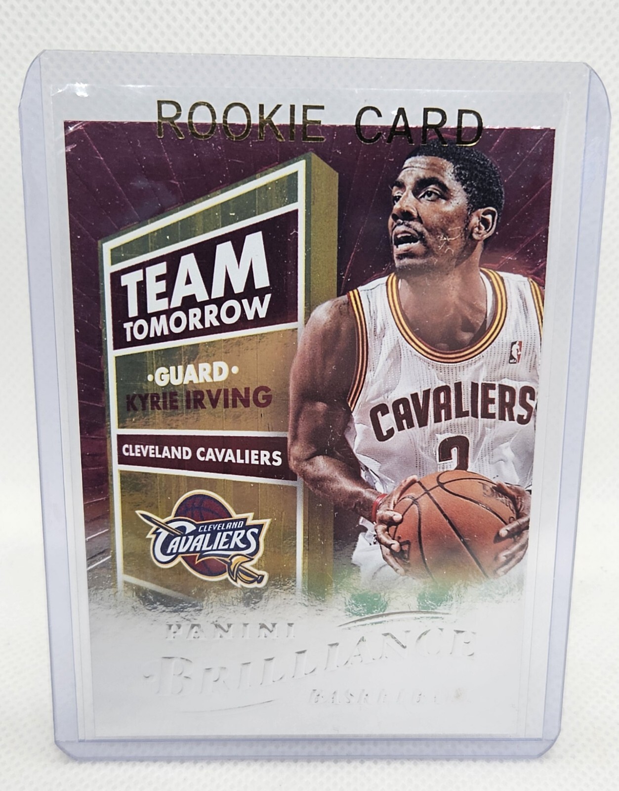 2012-13 Panini Brilliance Team Tomorrow Kyrie Irving #4 Rookie RC