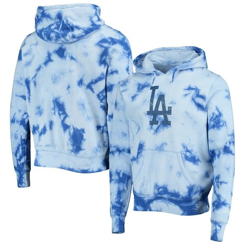 Men's Los Angeles Dodgers New Era Royal Tie-Dye Pullover Hoodie - Bild 1 von 3