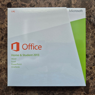 NEW Microsoft Office 2013 Home Student English DVD DISK 1 PC LATIN AMERICA ONLY*