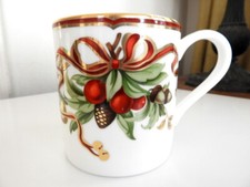 Tiffany  Co. China TIFFANY HOLIDAY Mug S Coffee Cup - MINT, NICE 