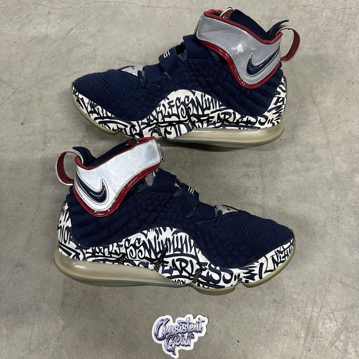 Graffiti Remix Lebron 17 Graffiti Men Nike Lebron 17 Graffiti Blue