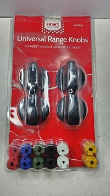 SMART CHOICE KNOBKIT4B UNIVERSAL RANGE KNOB SET GAS/ELECTRIC | READ