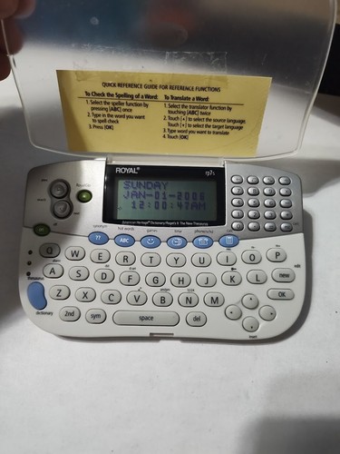 Royal RP6S Thesaurus/Dictionary Translator Speller American Heritage Roger's II