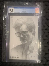 Joker #3 CGC 9.8 WP Key 1:25 Ratio Federici B/W Jim Gordon Sketch Variant DC 21